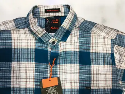 Mr. Perfect  Shart white blue check - size M